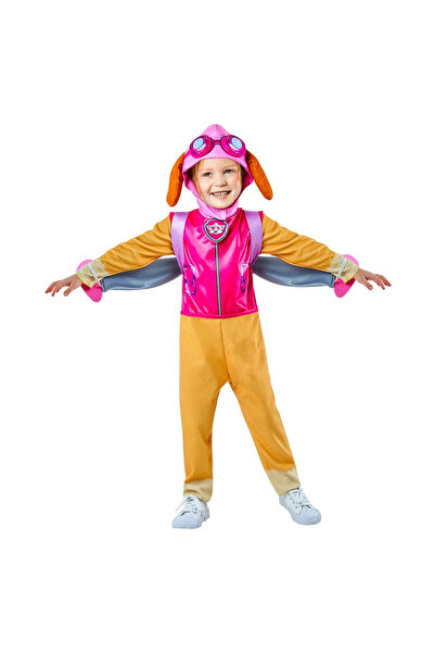 NİCKELODEON Costum Skye Deluxe cu rucsac pentru fete - Patrula Cățelușilor 2-...