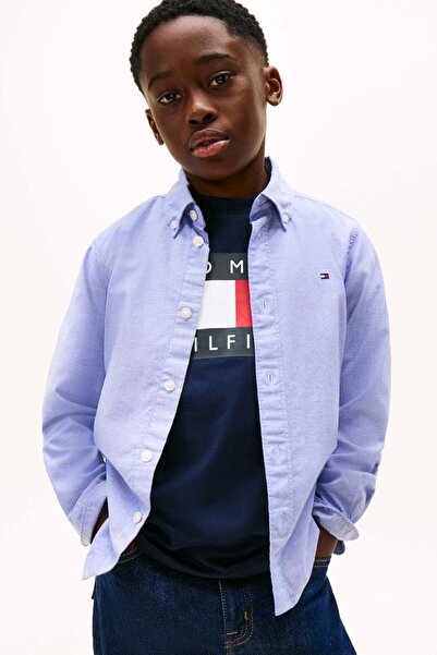Tommy Hilfiger Erkek Çocuk Gömlek KB0KB10192