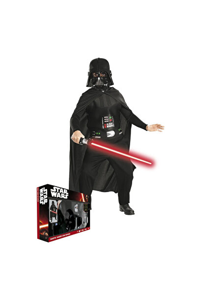Disney Set costum Darth Vader cu sabie laser și mască pentru copii - Star War...