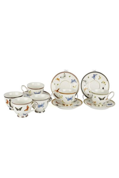 Mikasa Moor Butterfly 6-Piece Coffee Cup Set