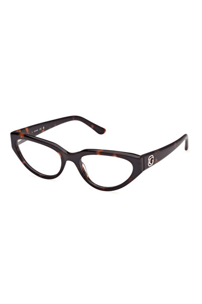 Guess Γυναικείοι σκελετοί γυαλιών οράσεως GU50113-052-53, Αβάνα, Cat eye