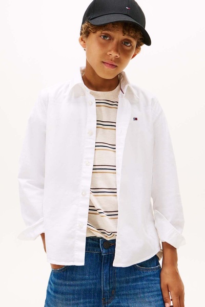 Tommy Hilfiger Erkek Çocuk Gömlek KB0KB10192