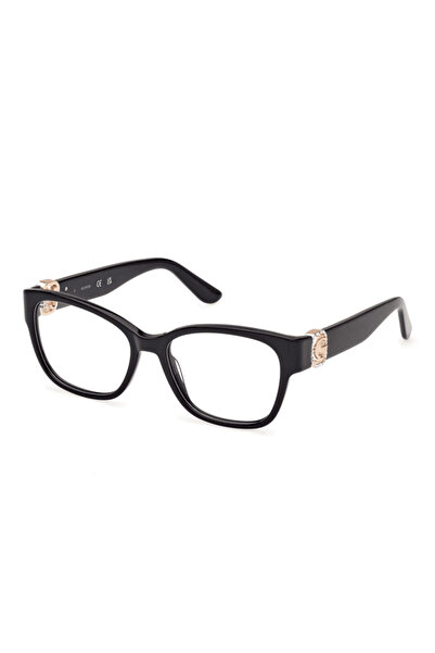 Guess Γυναικείοι Σκελετοί Γυαλιών Οράσεως GU50120-005-52, Μαύροι, Τετράγωνοι