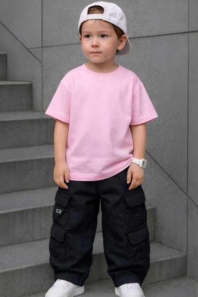 DM DOLCE MORE Printless Unisex Children's T-Shirt 2Gh3