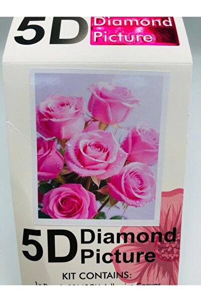 DUCK HOBY 50x40 Boncuklu Taş Mozaik Elmas Goblen Pano Tablo Resim Boncuk Puzz...