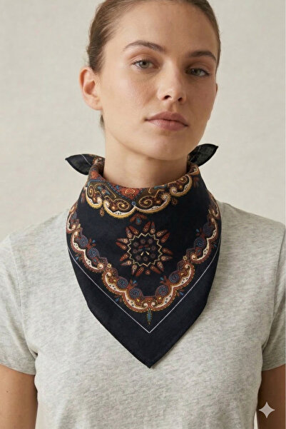 PETEK AKSESUAR Bati̇k D Patterned Bandana