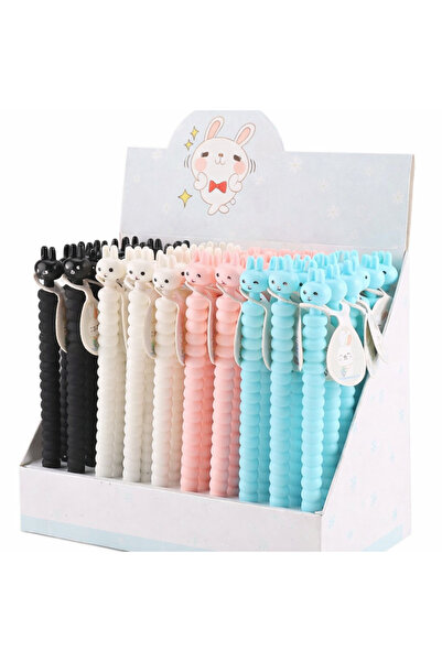 hediye Sevimli Tavşan Figürlü 0.7 mm Uçlu Kalem 783