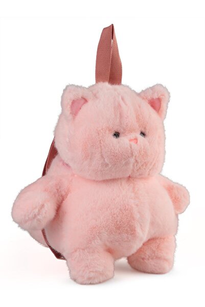 CAN OYUNCAK Plush Backpack 35 cm cat - standard