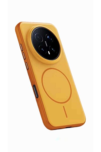 OEM Case for Honor Magic 8, Magnetic, Silicone, Orange