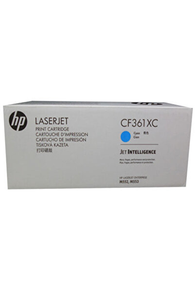 HP Контрактен висококапацитетен син лазерен тонер CF361XC за 9500 страници