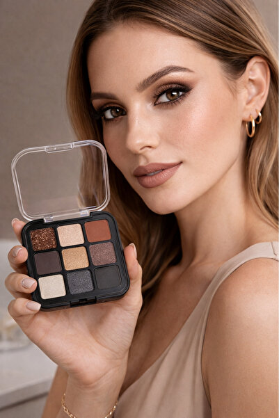 mon angel ظلال عيون ملونة للنساء، مجموعة من 9 ألوان، عالية التصبغ