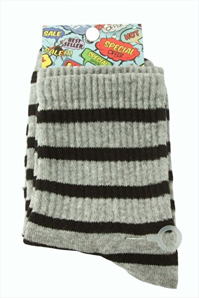 FREEDOM STOREE Striped College Socks 8*28