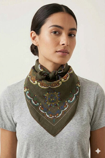 PETEK AKSESUAR Bati̇k D Patterned Bandana