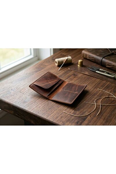 deribo Crayz Leather Passport Holder