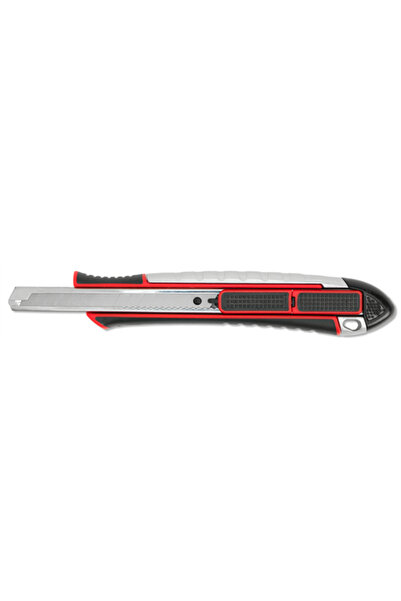 İzeltaş İZELTAŞ PRO METAL GÖVDE MAKET BIÇAĞI EMNİYETLİ OTOMATİK KİLİTLEMELİ 9 MM