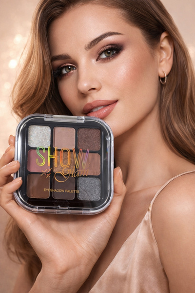 mon angel ظلال عيون ملونة للنساء، مجموعة من 9 ألوان، عالية التصبغ