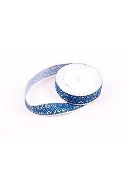 OEM Set 3 role Panglica Traditional Romb Albastru 2.5cm