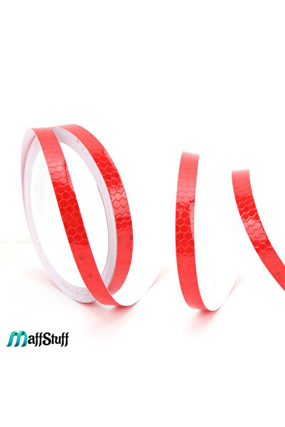 MaffStuff Reflective Adhesive Tape 1 cm x 8 m for Visibility and Signaling