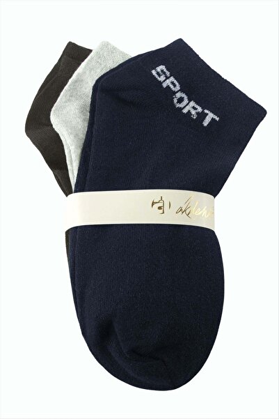 FREEDOM STOREE 3 Pairs of Colorful Snekars Socks