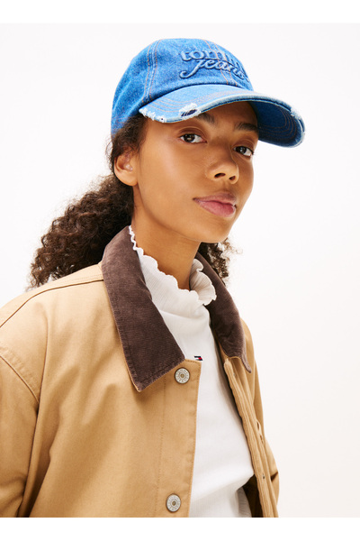 Tommy Hilfiger Mavi Kadın Şapka TJW COOL CAP