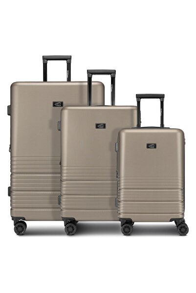 Camel Active Hanoi 4 Rollen Kofferset 3-teilig mit Dehnfalte