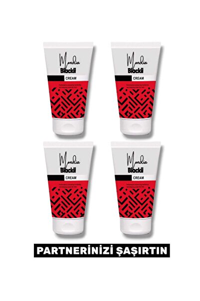 Blackii Mondia Cream 50 ml / Erkeklere Özel Penis Bakım Kremi X 4 Adet