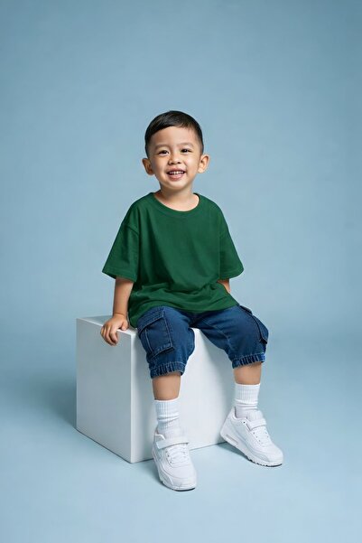 E-ROMA Printless Unisex Children's T-Shirt 2Gh2