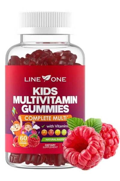 LINE ONE Kids Multivitamin Gummies | Complete Nutritional Support | Natural R...