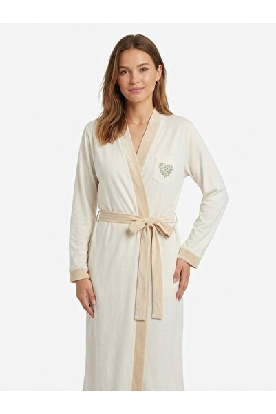Bumbăcel Cotton bathrobe for women
