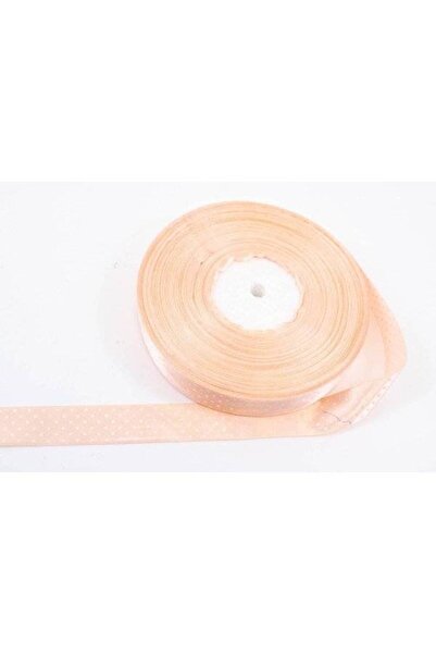 OEM Set 3 role Panglica Satin Cu Buline 2.5cm/90m Somon