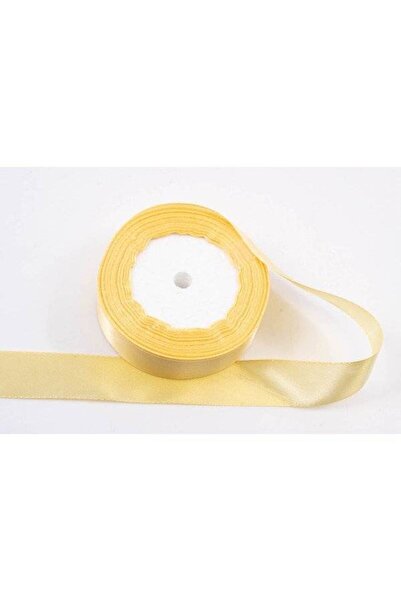 OEM Set of 3 rolls Satin Ribbon 2.5cm/22m Pale Beige