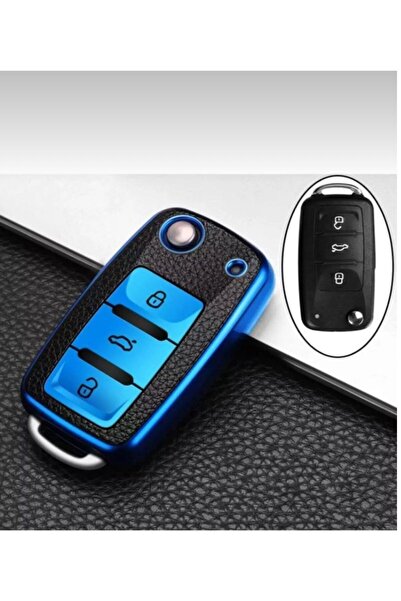 ÖZEN KEYS Leon Ibiza Polo Golf Passat Jetta Scirocco Tiguan Luxury Key Protec...