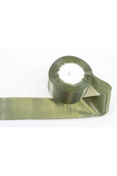 OEM Set 3 role Panglica Satin 5cm/22m Olive Inchis