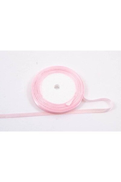 OEM Satin Ribbon 0.6cm/22m Light Pink (Top Bottom Set of 3 pcs)