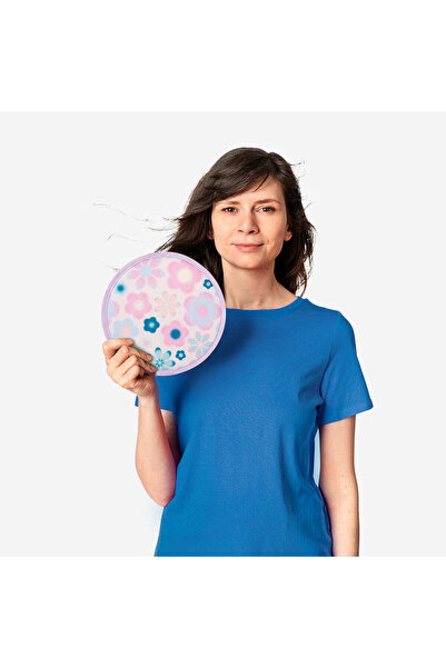 Flying Tiger Copenhagen Çiçek Desenli Açılan Yelpaze