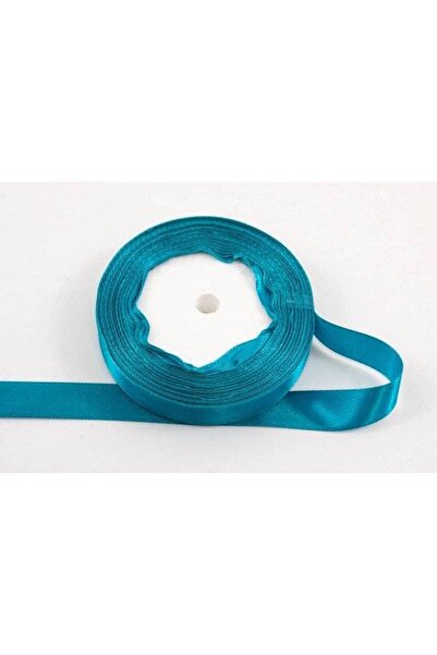 OEM Set of 3 rolls Satin Ribbon 1.5cm/22m Dark Turquoise