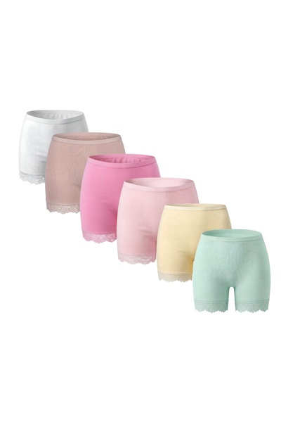 tatlıcottonkids ΚΟΡΙΤΣΙΣΤΙΚΑ ΠΟΛΥΧΡΩΜΑ ΔΑΝΤΕΛΕΝΙΑ ΜΠΟΞΕΡΑΚΙΑ ΣΥΣΚΕΥΑΣΙΑ 6 ΤΕΜ...