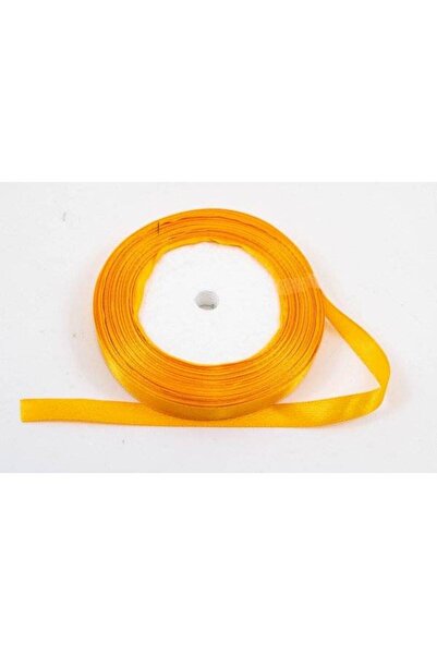 OEM Set of 3 rolls of Satin Ribbon 1cm/22m Sun Yellow