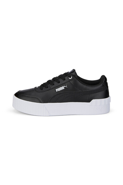 Puma Womens Carina Lift Mono Sneakers - Black