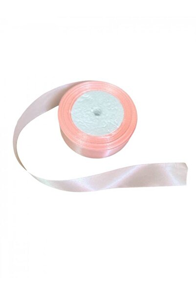 OEM Set of 3 rolls Satin Ribbon 2.5cm/22m Pale Pink 061