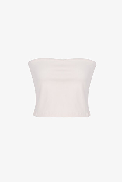 Penti Beyaz Straplez Üst