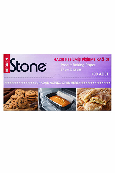 Broken Stone Czech Al Baking Paper 37 X 42 cm – Pre-Cut for Practical Use