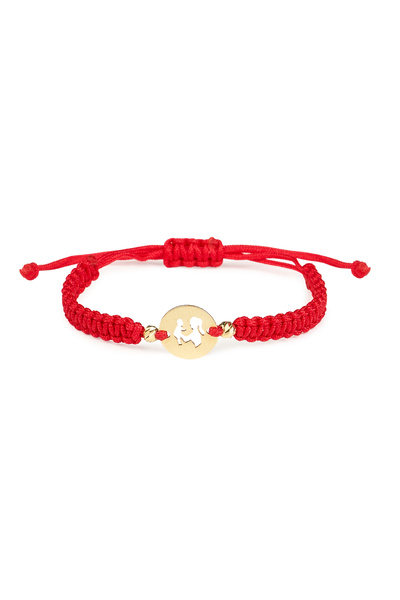 One Gold Bracelet for babies 0-4 years Gold 14 K "585" model mother and baby ...