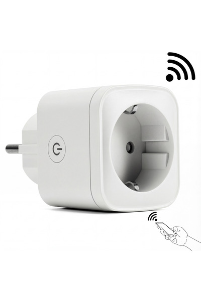 HASEPE Priza Smart WiFi 16A Cu Monitorizare Consum, Control Vocal Alexa Googl...