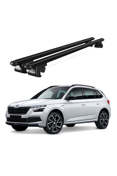 TODAY AUTO Venüs Skoda Kamiq (2019 ve sonrası) Uyumlu Siyah Ara Atkı Port Bag...