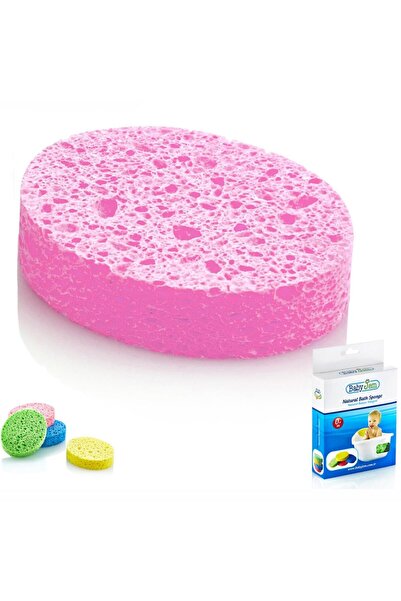 Babyjem Natural Bath Sponge - Pink