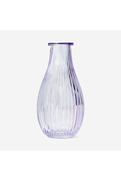 Flying Tiger Copenhagen Küçük Mor Cam Vazo