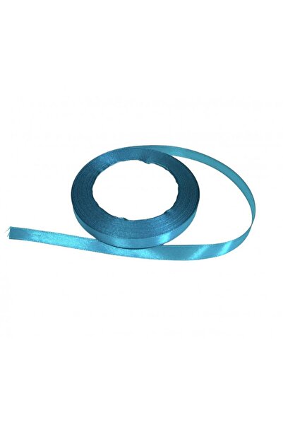 OEM Set of 3 rolls Satin Ribbon 1cm/22m Dark Turquoise 047
