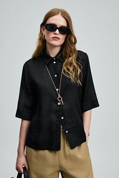 Lufian Hanna Women's Shirt Black