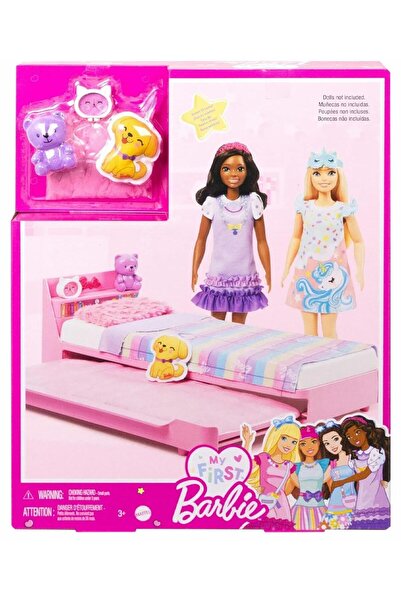 Barbie BEBEĞİM BARBIE'NİN YATAĞI OYUN SETİ